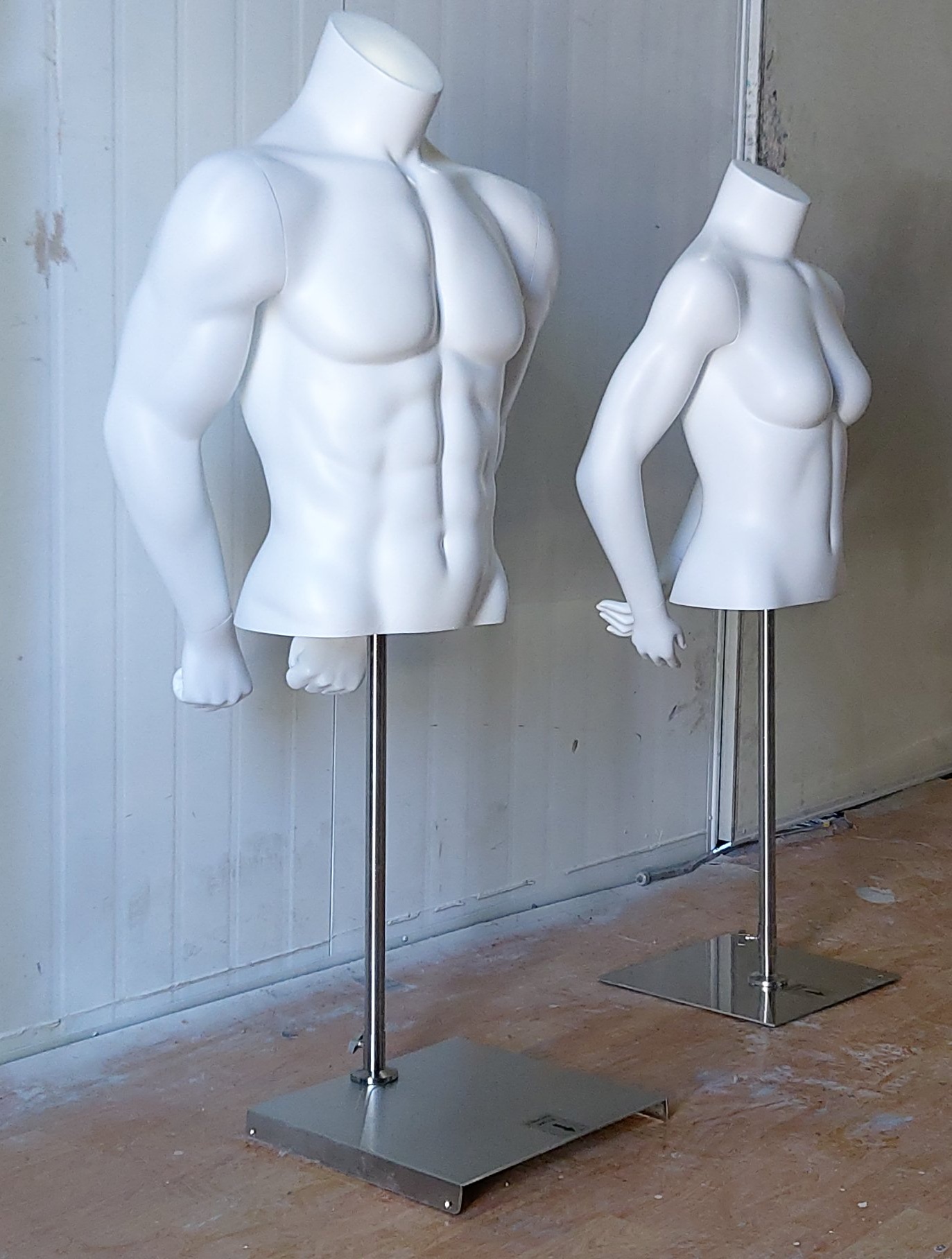 남.여 머슬 상반신 세트