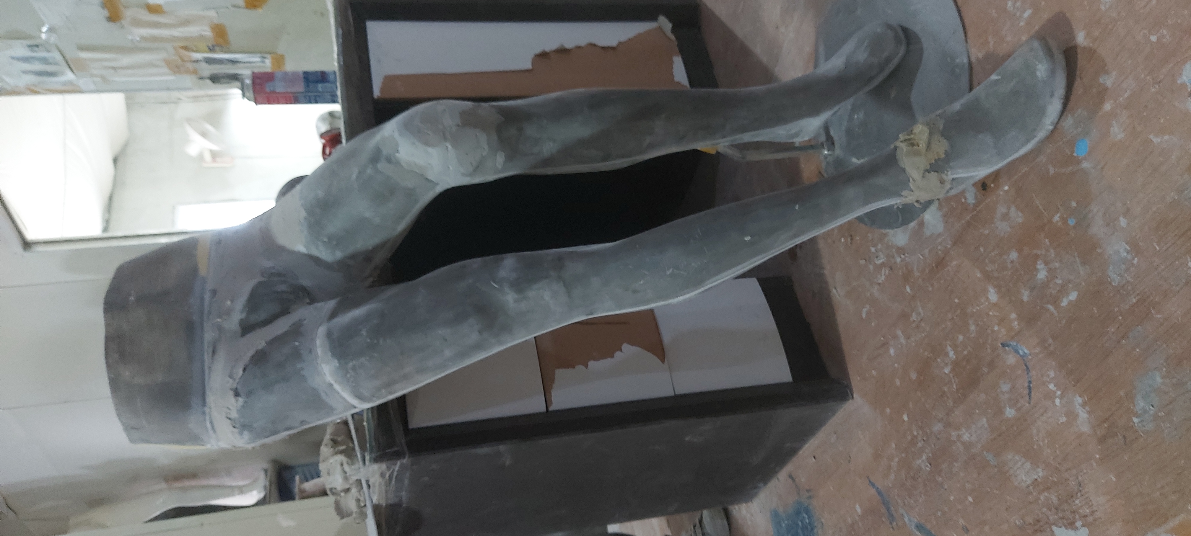 남자 고급마네킹 제장과정
