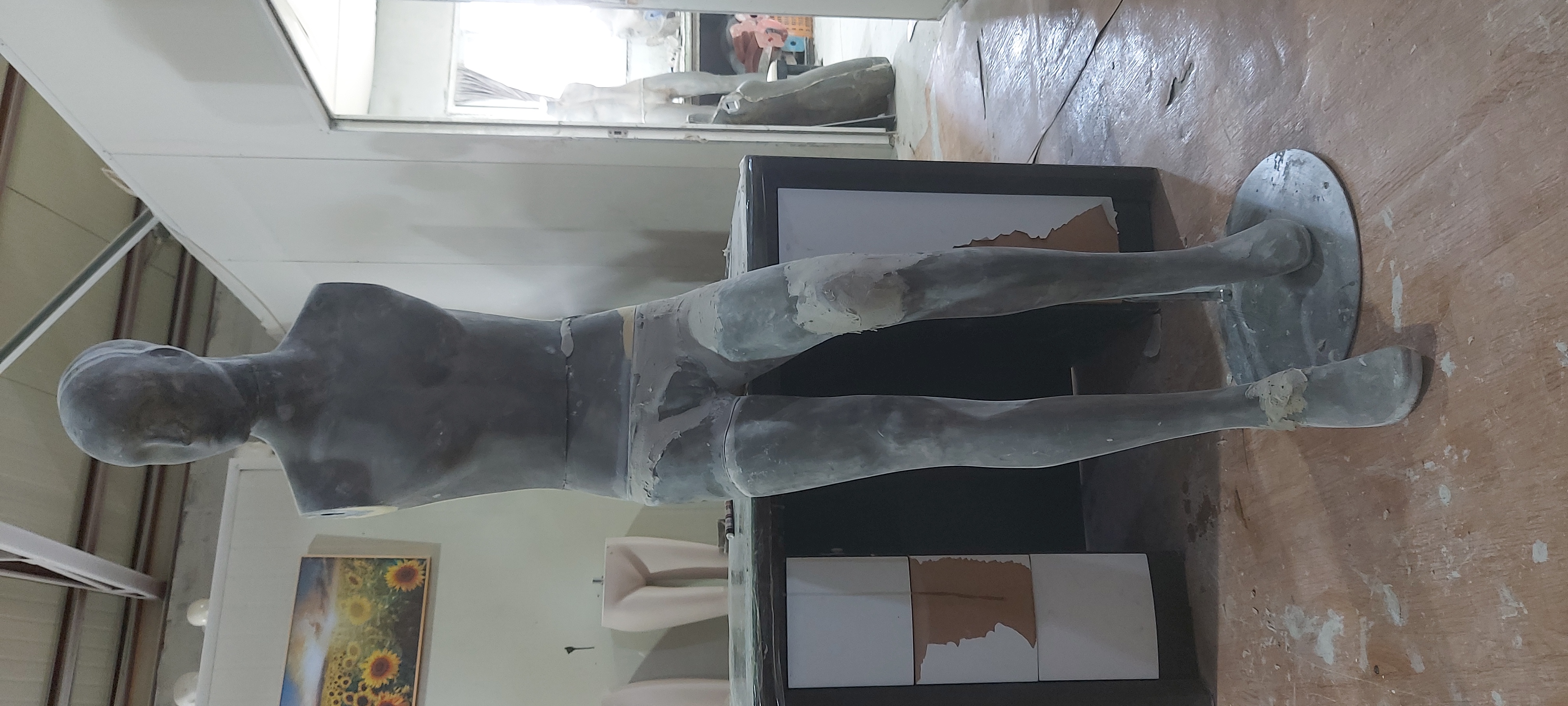 남자 고급마네킹 제장과정