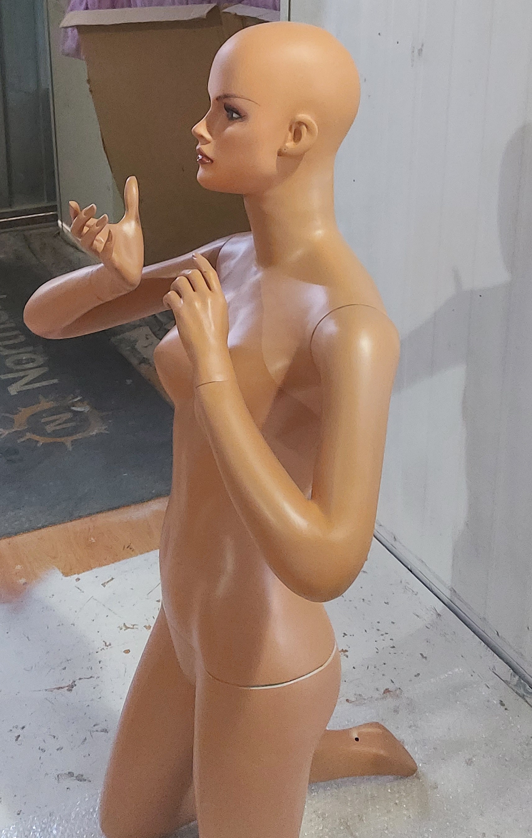 란제리 제작 마네킹