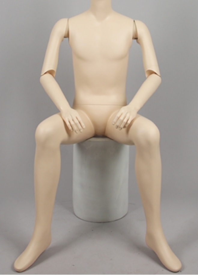 남자 좌상