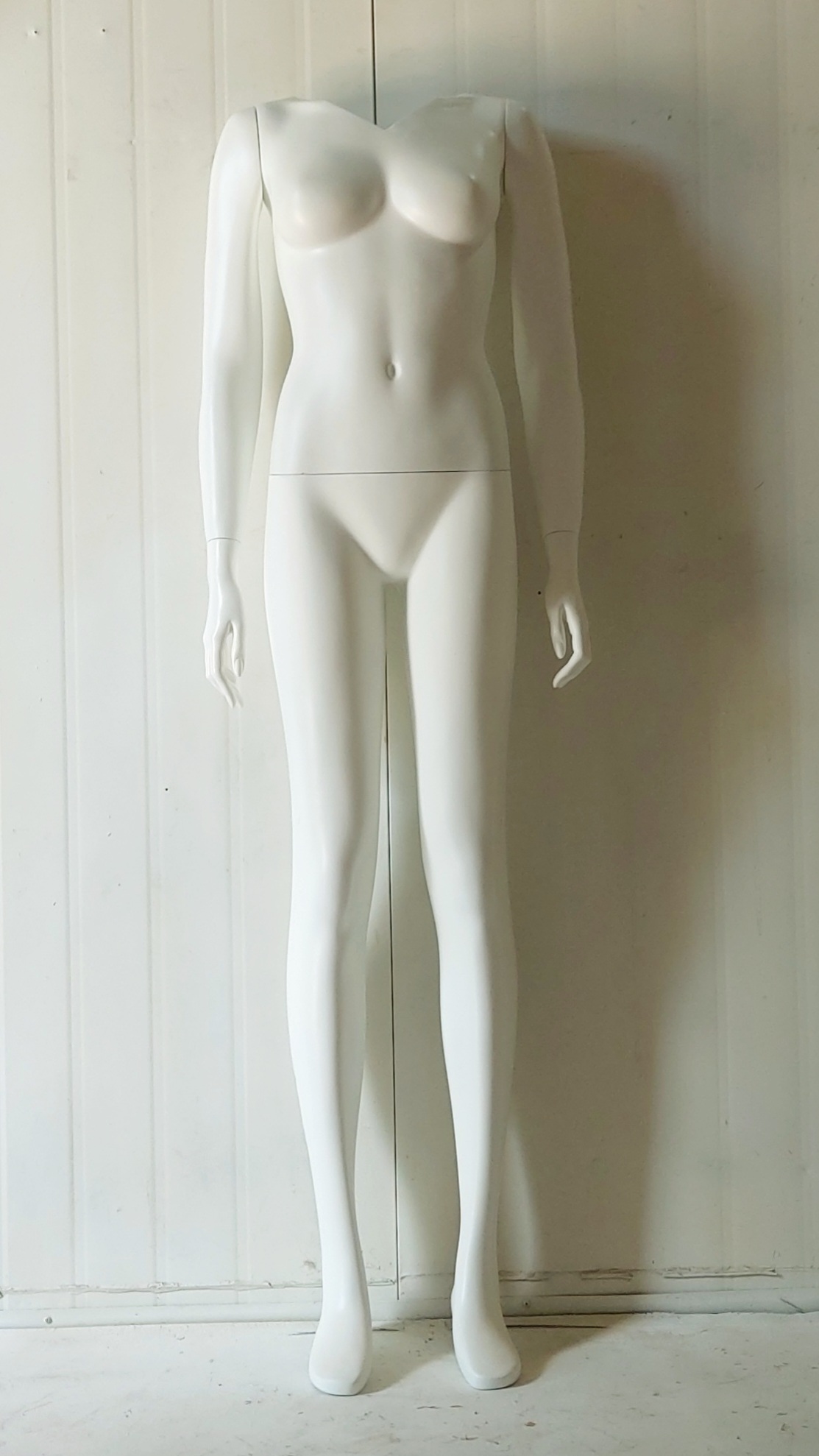 여자 브이넥 (깊이 15cm)