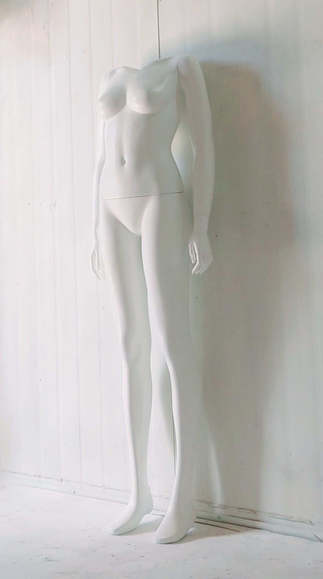 여자 브이넥 (깊이 15cm)
